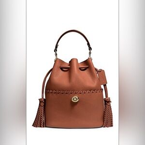 Lora Bucket Bag With Whipstitch Detail used